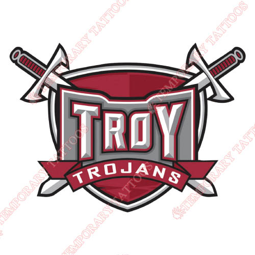 Troy Trojans Customize Temporary Tattoos Stickers NO.6597